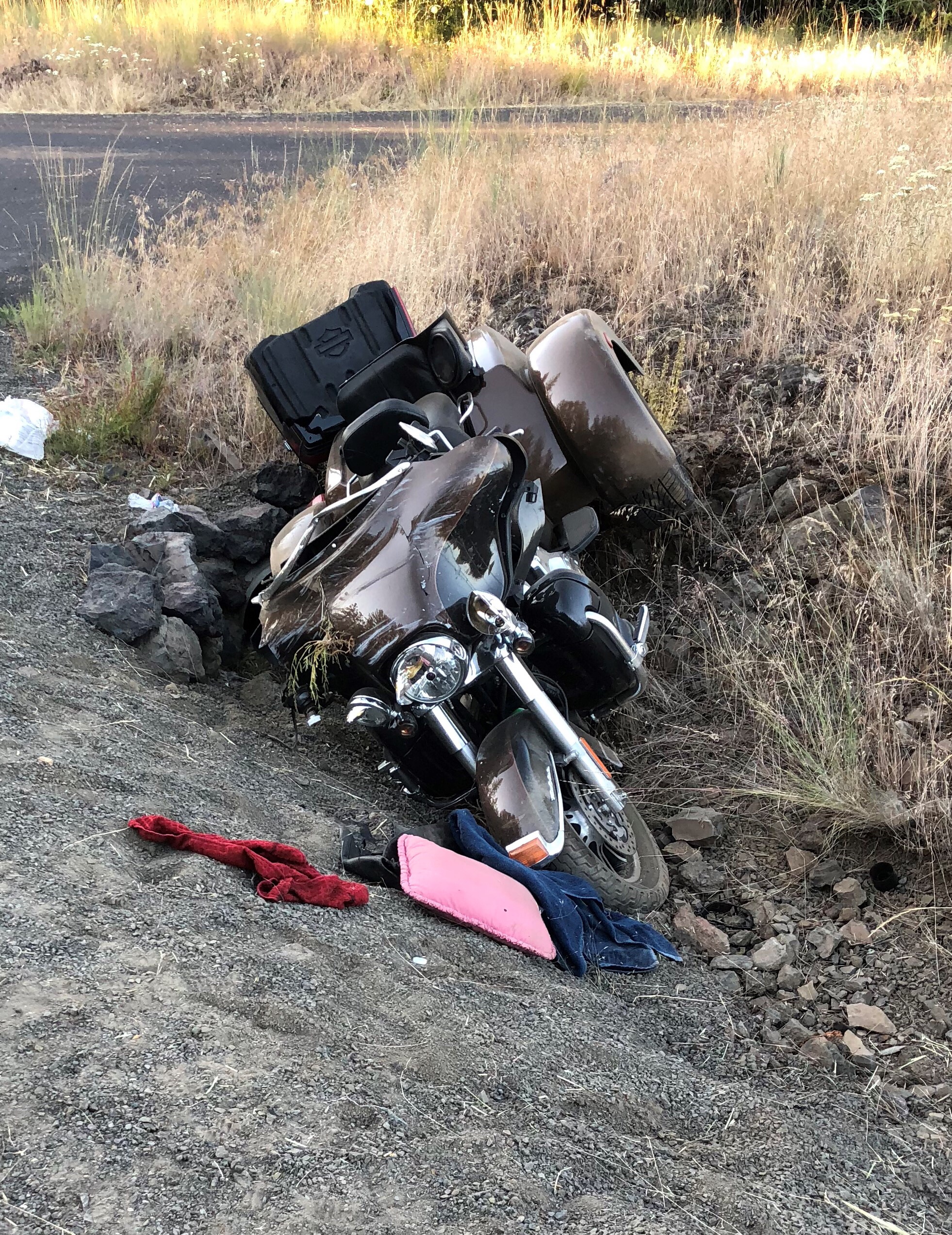 DOUBLE FATAL MOTORCYCLE CRASH AT THE JOSEPH CANYON VIEWPOINT NEAR